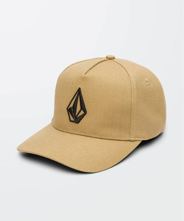 Volcom Embossed Stone Adjustable Hat O/S - Dark Khaki